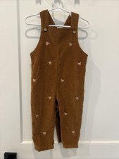 Embroidered Reindeer Design Corduroy Pants 18 Months