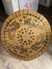 Japan Antique Wagasa Japanese Traditional Paper Umbrella Vintage Decor Art 41  