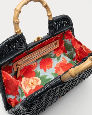 Frances Valentine Buzzy Basket in Black | eBay