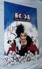 Glenn Close Signed 12x18 Photo 101 Dalmatians With Proof