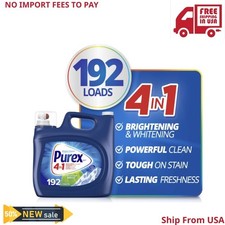 Purex Fresh Mountain Breeze Liquid Laundry Detergent, 250 fl oz, 192 Loads New
