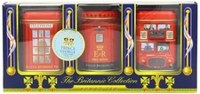 Ahmad Tea Britannia Collection Loose Tea, Three Variety Flavors, 3 Count Box