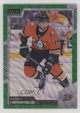 2020-21 O-Pee-Chee Platinum Emerald Surge 8/10 Adam Henrique #81 0gn4