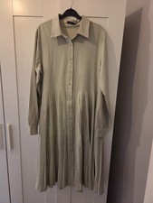 Boohoo Midi Green Dress - Size 14