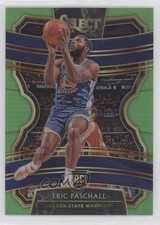 2019-20 Panini Select Concourse Neon Green Prizm 10/75 Eric Paschall #12 0rf9
