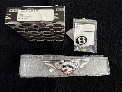 Bentley Continental Gt GTC 2011-18 Vorne Radiator Winged B & Abzeichen