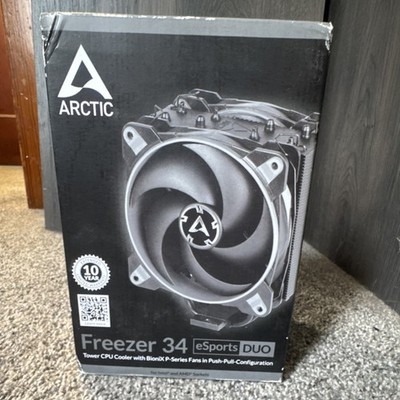 Arctic Freezer 34 eSports DUO CPU Fan with Heatsink 120mm Fluid Dynamic Gray