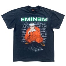 Vintage Eminem Criminal 2000 Rap T-Shirt Size Large RARE Brockum Tag