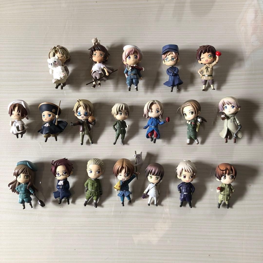 Hetalia Axis Powers One coin Mini figure Full complete set of 19