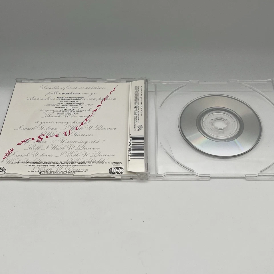 I Wish U Heaven ( Part 1 • 2 • 3 ) von Prince | Three Inch Maxi CD | Rare 🟪📀 - Bild 2 von 2