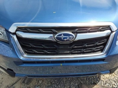 Grille Center Upper Hood Mounted Bright Chrome Fits 17-18 FORESTER 2677476