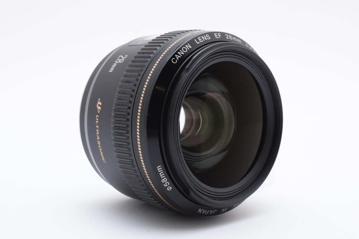 Canon EF 28mm F1.8 USM Wide Angle AF Lens MINT Japan ship w/Soft