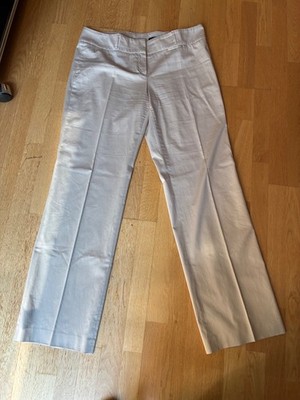 Boss Woman Hose, Gr. 44, hellbeige, 96% Baumwolle, 4% Elasthan, selten getragen