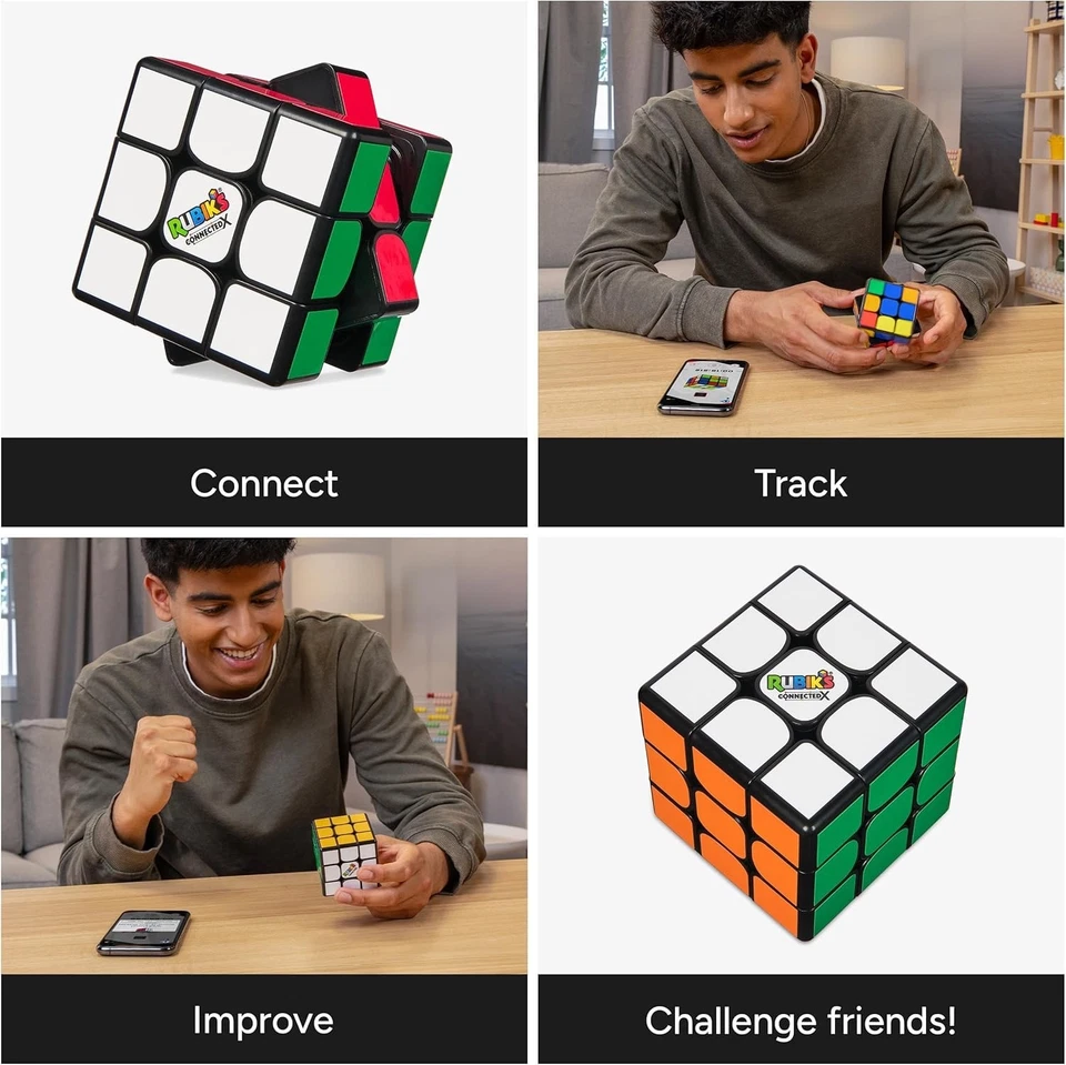 The Official Rubik’s ConnectedX, Bluetooth-Enabled Speed Cube Downloadable APP  - Image 4 of 4