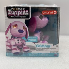 Zoomer Zuppies Interactive Puppy Gemma Spin Master New In Box