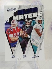 2023 Prestige Alma Maters Xtra Points Jalen Hurts Mac Jones Tagovailoa Blue /249