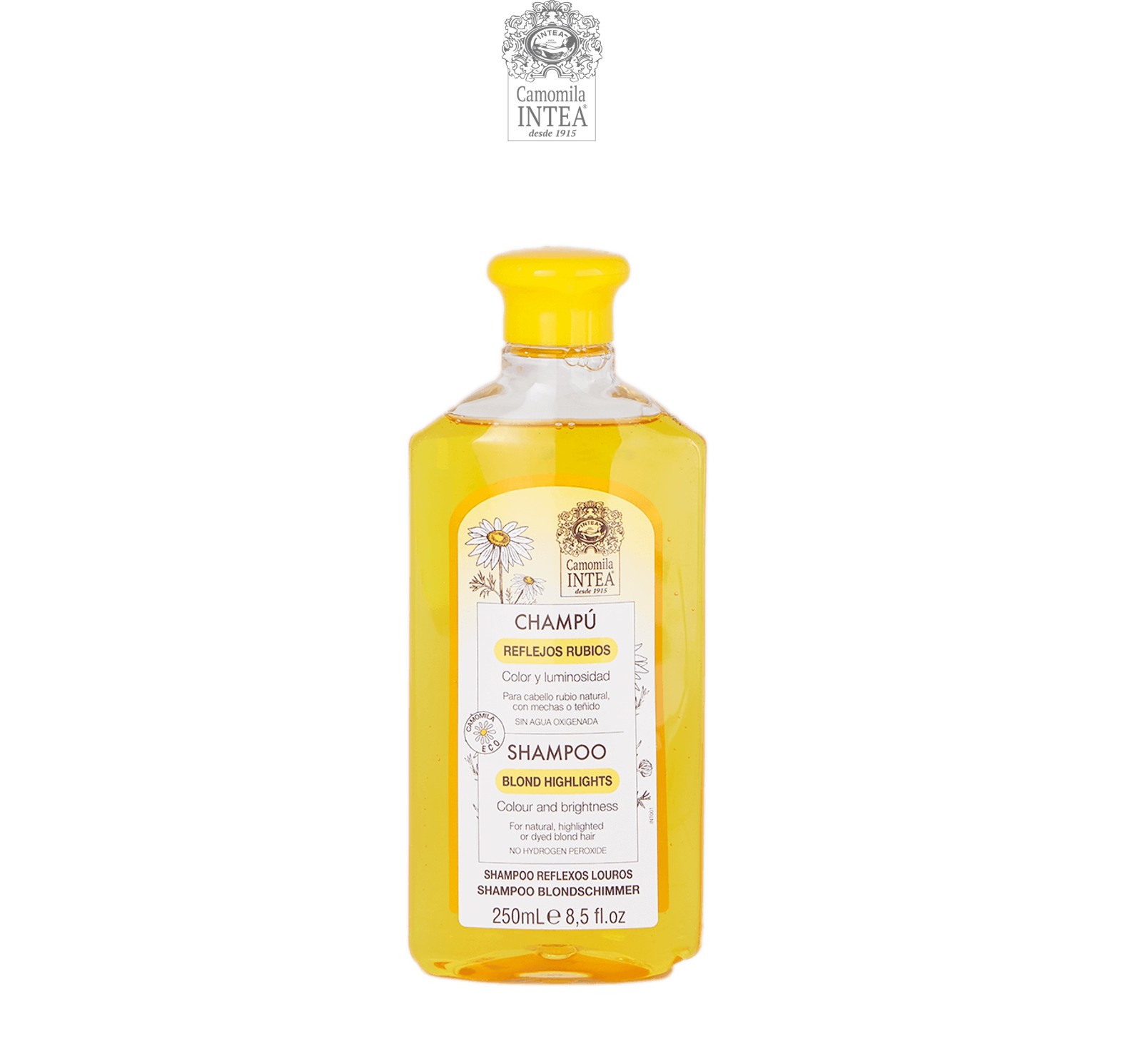 CAMOMILA INTEA Shampoo Reflejos Rubios 250Ml Flor De Manzanilla Blond Highlights