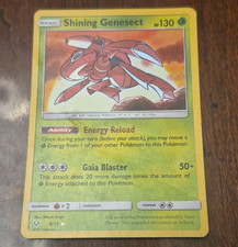 Pokemon Shining Genesect 9/73 Shining Legends Shiny Holo Rare Eng HP130 2017 on eBay