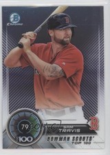 2018 Bowman Bowman Scouts' Top 100 Sam Travis #BTP-79 y0i