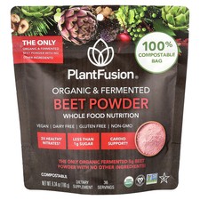 Organic Fermented Beet Powder, 6.34 oz 180 g