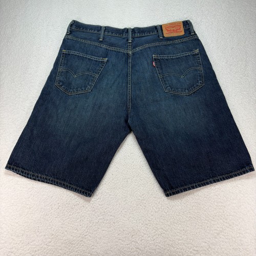 Levi’s & Wrangler Jeans Shorts Uomo Taglia 40 – Lotto di 2 Classici Blu Denim - Foto 7 di 11