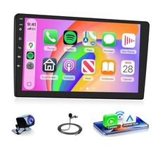 2G+64G Android 13 Double Din Car Stereo Wireless Carplay Android Auto, GPS