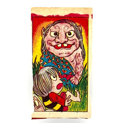 Vintage GeGeGe no Kitaro Yokai Monster Menko Card Shigeru Mizuki Showa Japan