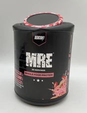 Redcon1 MRE Whole Food Protein Powder, Strawberry Shortcake, 7lb - Exp. 9/27