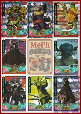 Teenage Mutant Ninja Turtles Mutant Mayhem 2014 Panini   Pick #1-120 Card NM