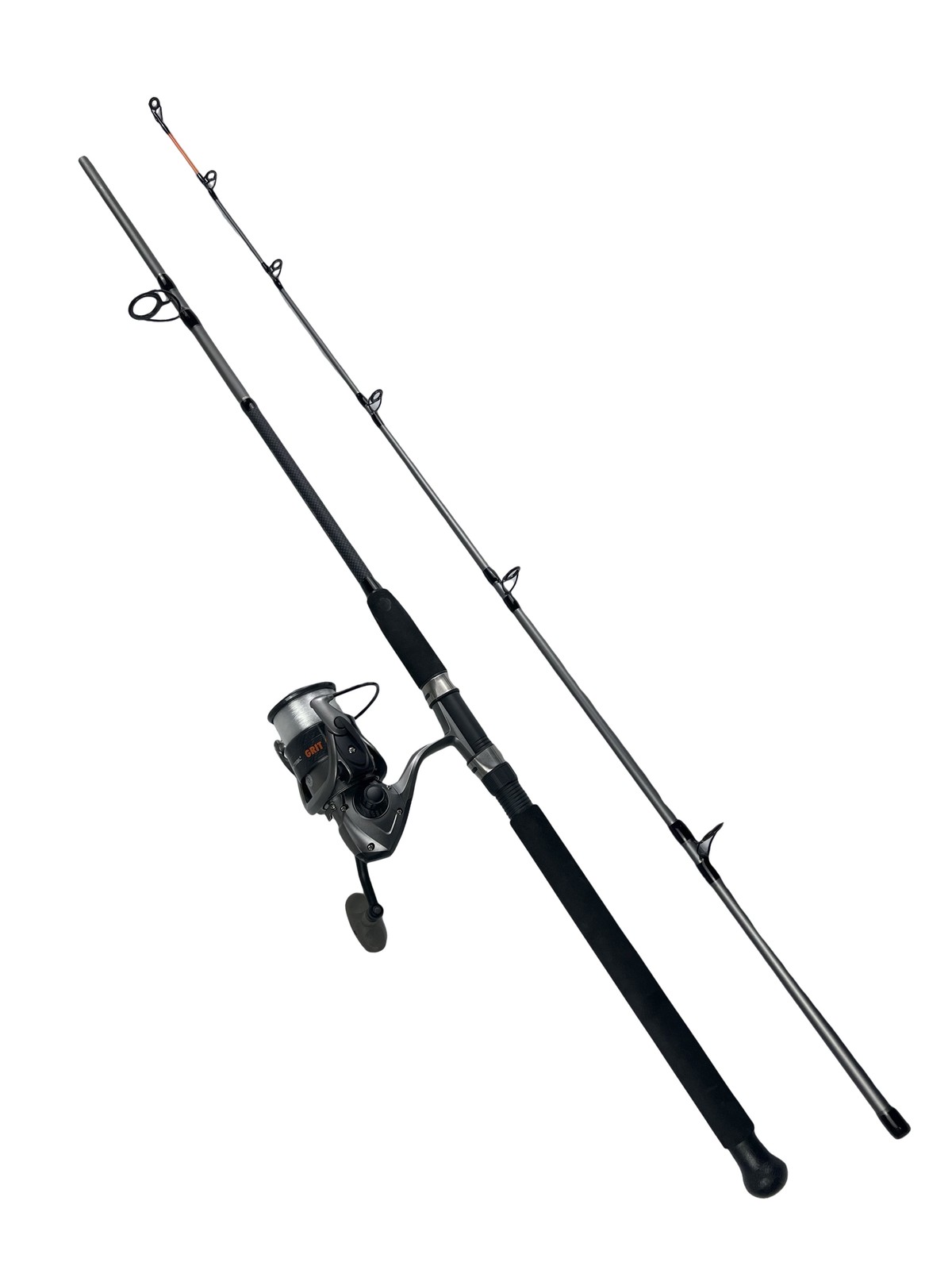  Grit Stick Fishing Rod and Reel Spinning Combo, 7-foot Medi