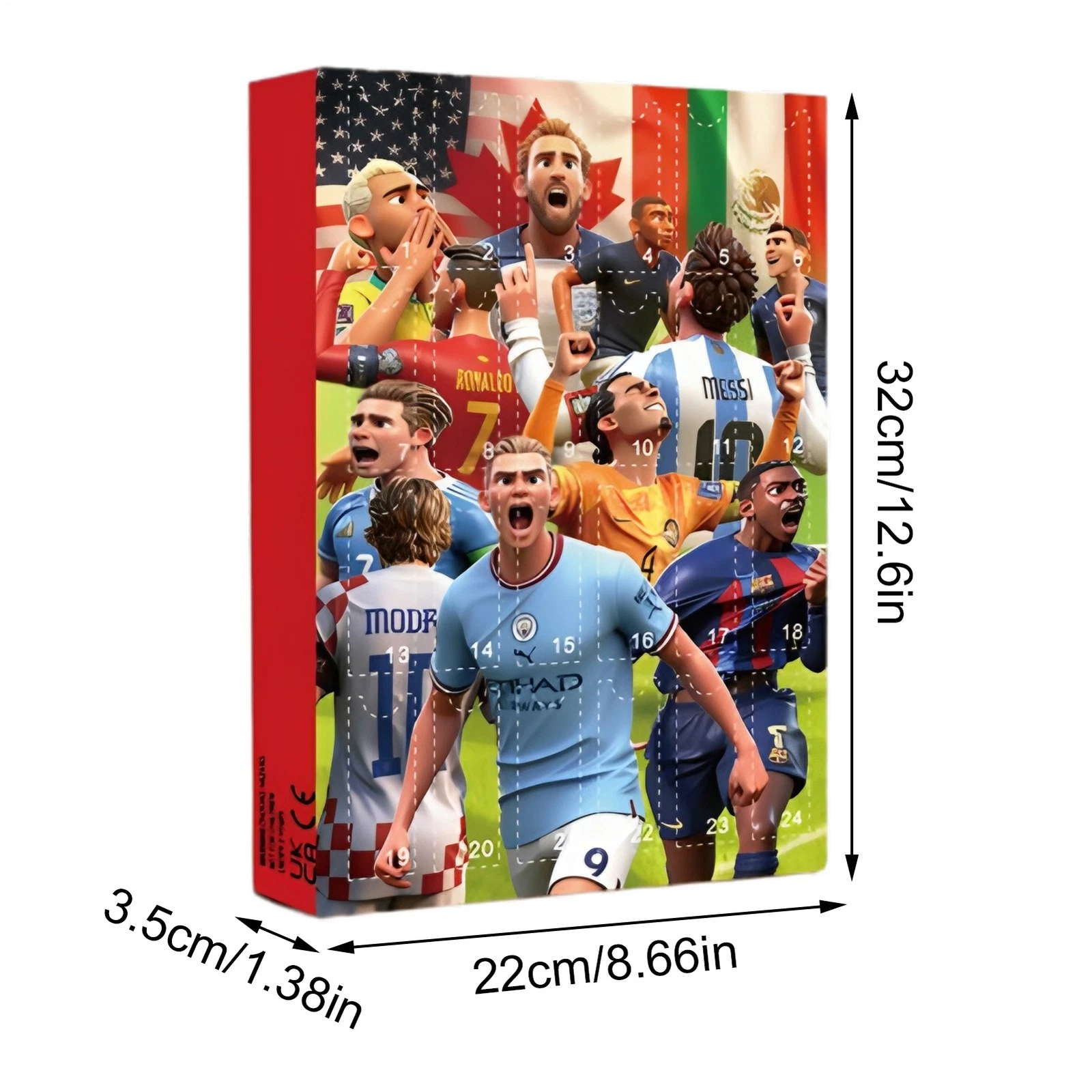 2025 World Cup Countdown Advent Calendar 2025 Christmas Best Countdown 2D Acrylic