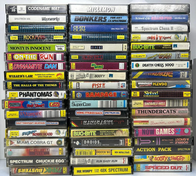 ZX Spectrum 48K 128K Spiele - verschiedene Titel - Multi Listing - Sinclair - Fun