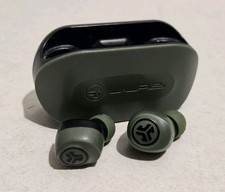 JLab Go Air TWS IPX4 Compact EQ3 Dual Connect Integrated USB 20H TESTED WORKING