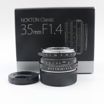 Voigtlander NOKTON Classic 35mm F/1.4 II SC VM Lens for Leica M [Top Mint]