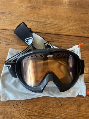 SPY googles, Motocross and BMX, Youth Size, Great Condition W Bag