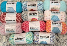 NEW Bernat Handicrafter 100 Cotton Yarn 12-14 oz  Updated Colors  Buy More  Save