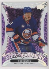 2021-22 Upper Deck Ovation World Premiere Purple 48/65 Robin Salo #WP-5 16dx