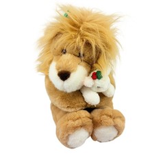 The Lion  The Lamb Commonwealth 1994 Plush Vintage Collectible Stuffed Animal