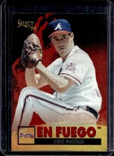 1996 Pinnacle Select Greg Maddux En Fuego #4 Braves