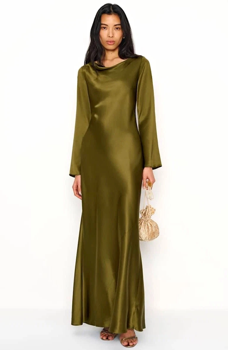 reformation long sleeve dress Dresses for Women for sale line dress complete with reformation gatsby dress LowStock:43318937223219 Boho Maxi Dress Maxi Color:Rose Champagne (Wheat)