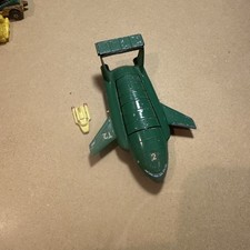 Dinky Toys 6” THUNDERBIRDS T2 Metallic  SHIP Diecast 106 Vintage Cult TV Pod 