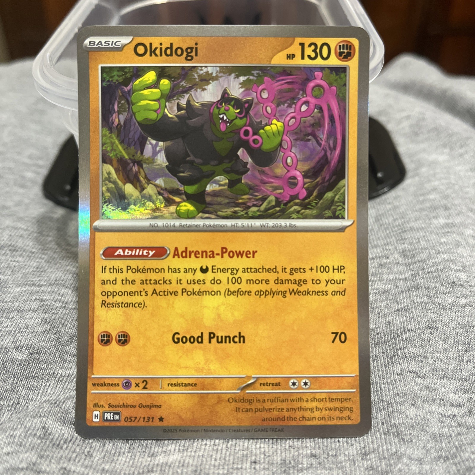 Okidogi 057/131 Holo Pokemon Card 