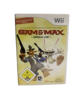 Sam & Max Season One Nintendo Wii Spiel Game mit Anleitung