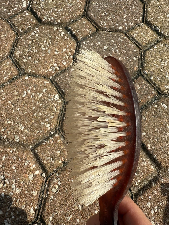 AVON Vtg Hair brush Brown Victorian Style Hair Brush Accessories - Image 4 of 4