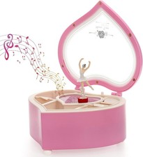 Musical Ballerina Jewelry Box for Girls - Kids Music Box with Spinning Ballerina