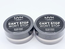 Lot of 2 - NYX Cant Stop Wont Stop, Setting P...