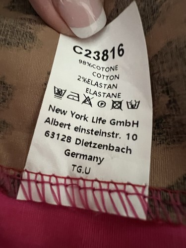 Bluse Hemd Animal pink/Rot gestreift ausgefallen yolly One Size 38-44 - Bild 14 von 14