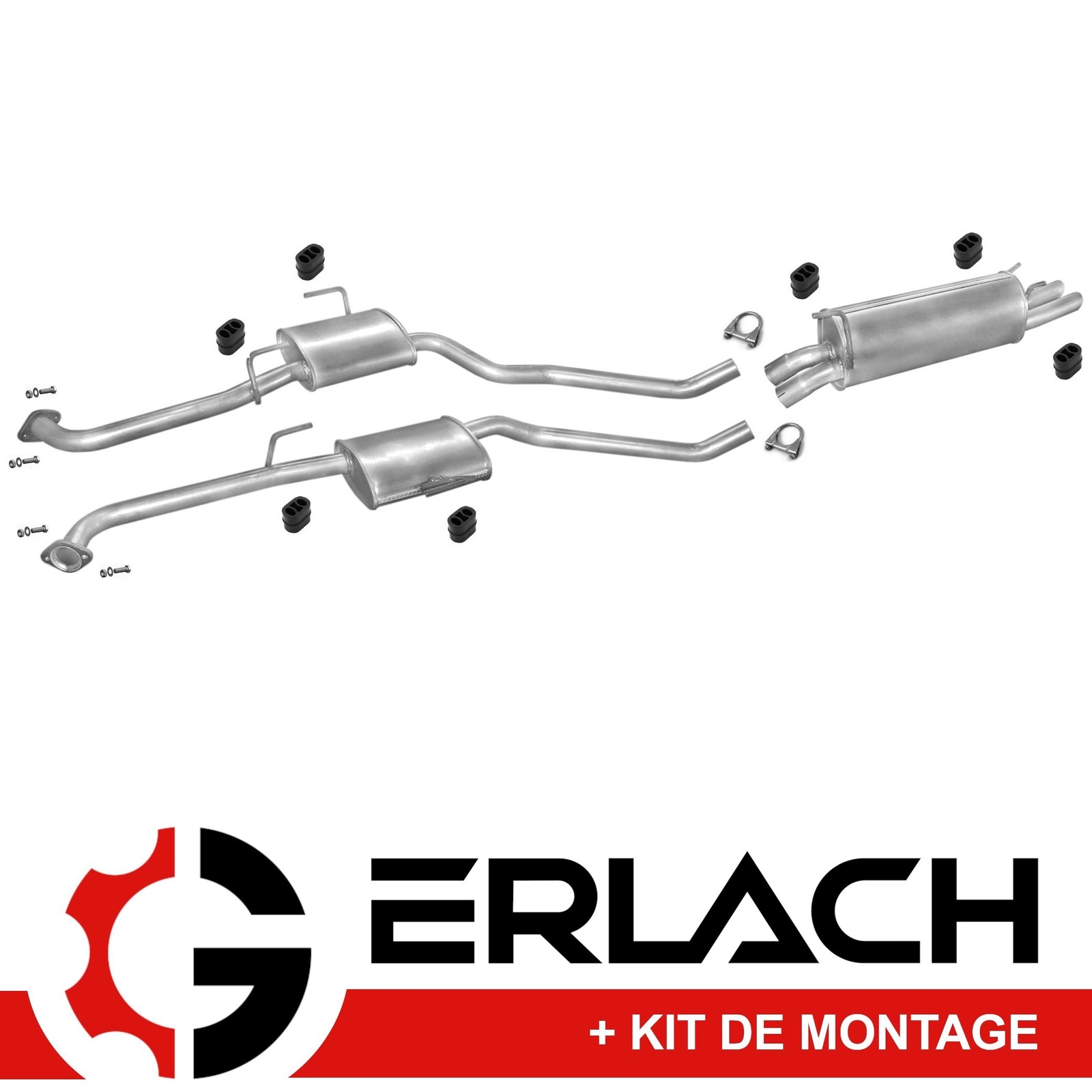 Échappement Opel Omega B break v6 pour éliminer les bruits