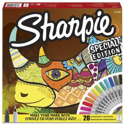 Sharpie Rhino Special Edition feine & ultrafeine Marker verschiedene Tinten 20er Pack