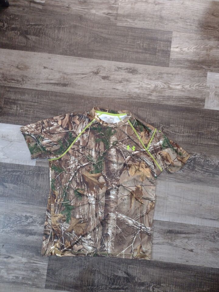 under armour camouflage shirt mens medium/large realtree scent control ...